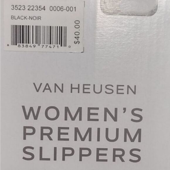 Van Heusen Jessica Premium Memory Foam Fur Scuff Slippers - Picture 10 of 10